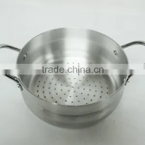 3003 Aluminum Couscous Cookware Pot With Stainless Steel Handle MSF 6374 thumbnail-2
