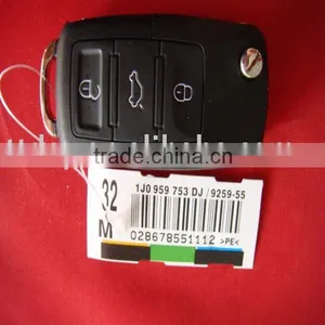 TOngda Hot Sale 3 Button Folding Key Shell, Key Blank for VW or Passat thumbnail-1