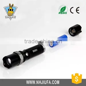 Adjustable Zoomable Focus LED Lamp Light Hand Torch Zoom Flashlight thumbnail-1