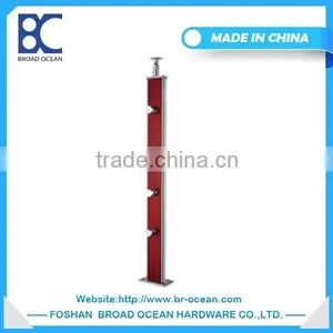 Baluster Stainless Steel Balcony Railing Wood thumbnail-1
