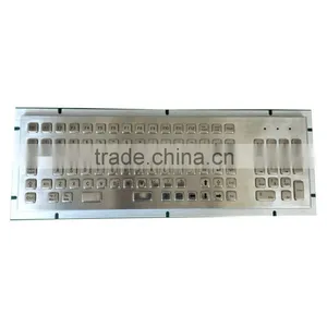 Stainless Steel Front Plate Metal Keyboard for Kiosk thumbnail-2