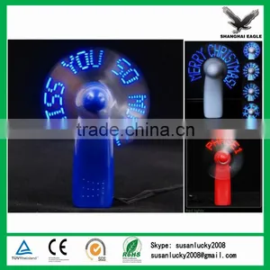 Best Price Advertising Mini USB Fan With Flashing Message (directly From Factory) thumbnail-1
