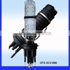 1 OVAL+4 Small Hole Fiber Optic Closure thumbnail-1