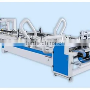 Corrugated Carton Box Auto Folder Gluer Machine/cardboard Making Machine thumbnail-1