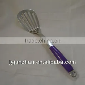 Highly PP Handle Stainless Slotted Turner Made by Junzhan Factory Directly and Sell Directly thumbnail-1
