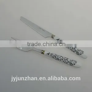 Fruit Fork Knife Sets With Nice Ceramic Handle and Competitive Price thumbnail-3