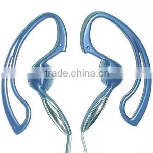 WF-20 New Stylish Sports Earhook Headphone With Microphone Switch thumbnail-1