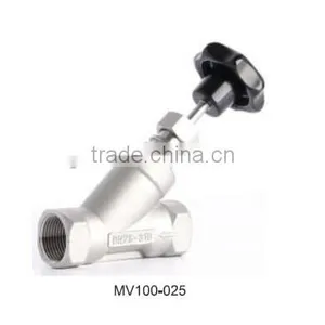 Two-way Top Grade Ss316 Normally Closed Angle Valve thumbnail-2