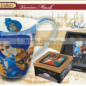 CARMANI Vanessa Mug With VENICE MASK Design Alex LEVIN thumbnail-1