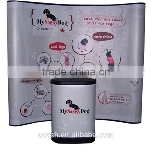 Deluxe Pop up Display Banner Promotion Trade Show Backdrop Display Stand thumbnail-1