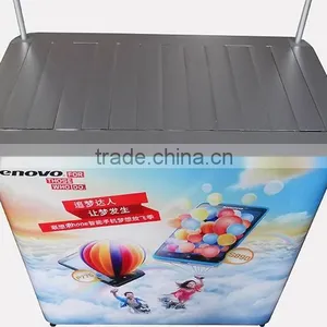 Hot Sale Portable Promotion Table Aluminum Display Counter thumbnail-2