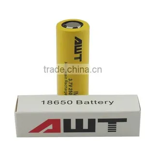 Aweite 18650 Battery Us18650gr 3.7v Icr 18650 Li-ion Rechargeable Battery thumbnail-1