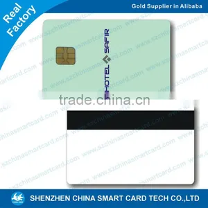 CR80 Plastic Pvc Smart Card Contact ic Chip Card thumbnail-1