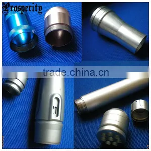 CNC Aluminum High Quality Turning LED Flashlight Parts thumbnail-1