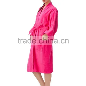 Wholesale Cheap Cotton Women Bathrobe thumbnail-1