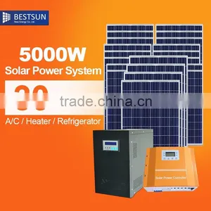 Whole House Use 5kw off Grid pv Portable Solar Electric Energy System thumbnail-1
