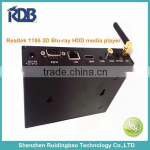 RDB Realtek 1186 3D Blu-ray HDD Media Player DS009-110 thumbnail-1
