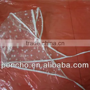 Plastic Rain Bonnet/cap/hats/hood thumbnail-1