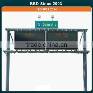China Made Outdoor Steel Structure LED Advertising Stand Display thumbnail-1