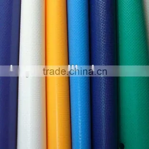 PVC Coated Tarpaulin Polyester Fabric for Truck Train Cover Tent Awning Etc thumbnail-1