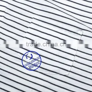 Custom Wholesale Striped Stand Collar Polo Shirt for Men thumbnail-6