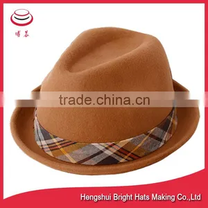 Wool Felt Trilby Hat thumbnail-1