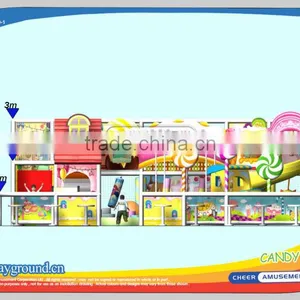 Cheer Amusement Children Indoor Candy Castle Amusement Park thumbnail-4