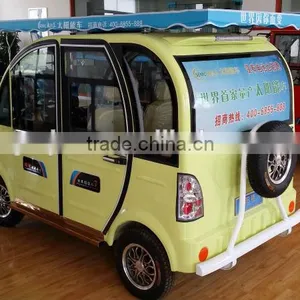 Top Sell Solar Electric Car& Motorcycle,electric Scooter&bike With Solar Panel(60V 1200W) thumbnail-3