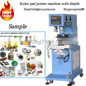 Two Color Printing Machine Cap Logo Printer Bottle Caps Printing Machine LC-PM2-150T thumbnail-1