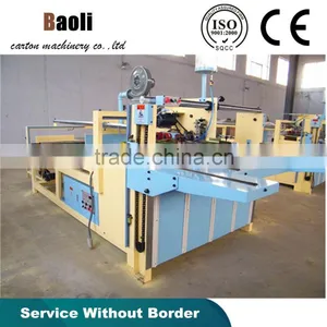 Carton Box Semi Automatic Gluing Machine thumbnail-1