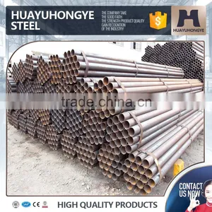 26mm 2.0mm Construction Round Section Black Longitudinal Welded Pipe thumbnail-2