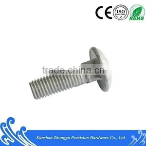 Carriage Bolt DIN603 Carbon Steel8.8 Hot Dip Galvanized thumbnail-1