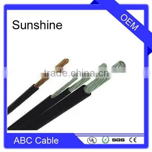 Overhead Stranded Aluminum ABC Cable With AAC ACSR Bare Neutral Message thumbnail-6