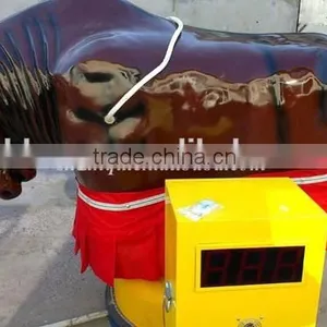 Exciting Party Sports Game Inflatable Mechanical Bull for Adults thumbnail-6