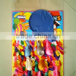 Shaped Latex Card Balloons thumbnail-1