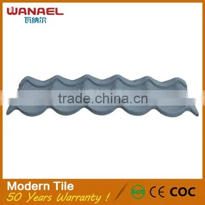 China Construction Material Red Color Zinc Metal Roof Tile , Roofing Tile thumbnail-2
