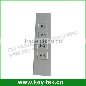 4 Keys Vandal Proof IP65 Function Keypad thumbnail-2