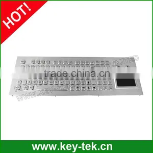 IP65 Dynamic Metal Keyboard With Touchpad Numeric Keypad for Kiosk thumbnail-1