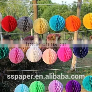 Hotsales Honeycomb Paper Ball for Decoration Wedding thumbnail-2