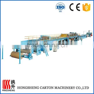 3/5 Ply Corrugated Corrugated Cardboard Making Line thumbnail-1