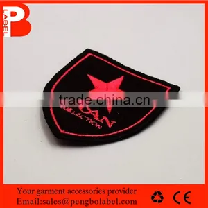 China Factory Custom Embroidery Letter Patches Woven Label Patch for Cloth thumbnail-5
