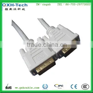 High Speed 24+1 DVI Male to DVI 24+1 Male Cable thumbnail-1