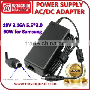 For Samsung 19V 3.16A 5.5X3.0 60W Laptop Charger thumbnail-4