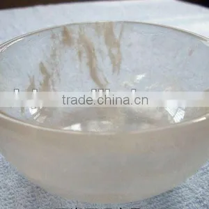 Natural Clear Quartz Bowl thumbnail-1