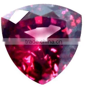 Rhodolite Garnet Faceted Trillion thumbnail-1