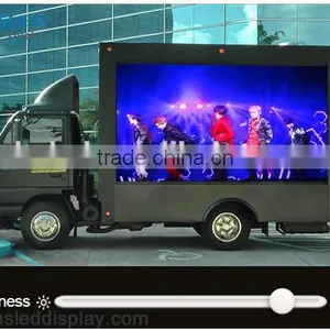 Projector Advertising Outdoor P3,P4,P5,P6,P7.62 Rental SMD Full Color Led Display Rucks for Sale thumbnail-2