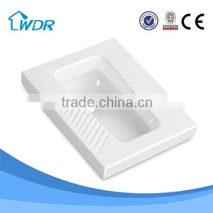 Bath Ware Ceramic Sanitary Quality Squatting wc Pan thumbnail-4