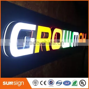 Machine Made Billboard Advertising Acrylic Illuminated Letters thumbnail-3