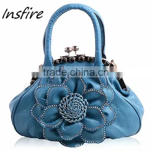Beautiful Pictures Lay Handbags Shining Halloween Bag pu Pink Evening Bags thumbnail-1