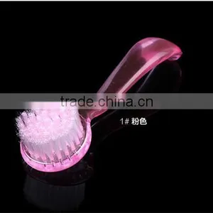 Cap Round Head Make Up Washing Brush Manicure Pedicure Nail Tools thumbnail-1